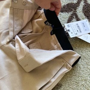 Unworn Brand New with Tags Beige Zara Pants